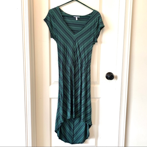 O’NEILL Striped V-Neck Hi-Low Open Back Dress - Picture 5 of 8